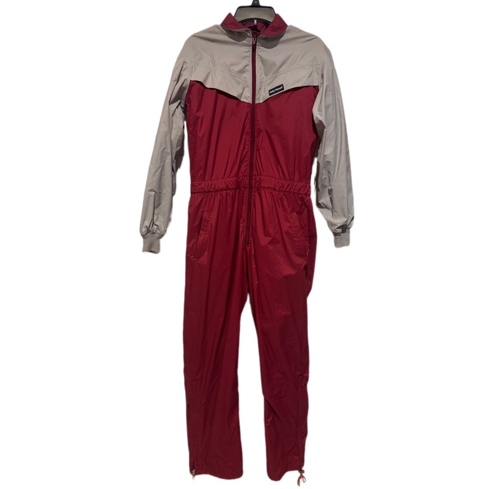 Vintage Helly Hansen Womens Snow Jumpsuit Ski Suit Full Zip One Piece Large